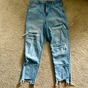 American Eagle curvy mom jean size 10